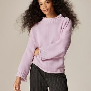 J. Crew Rollneck 2025 in Peppermint Ice lavender Size Small